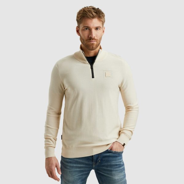 PME-Legend KNITWEAR, COTTON MODAL PULLOVER