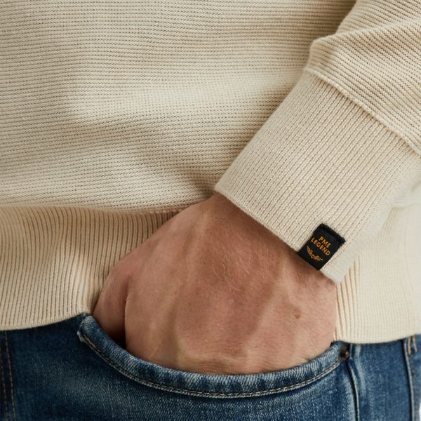 PME-Legend KNITWEAR, COTTON MODAL PULLOVER - Afbeelding 7