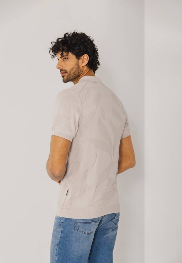 STATE OF ART POLO, KNITTED SS - Afbeelding 2