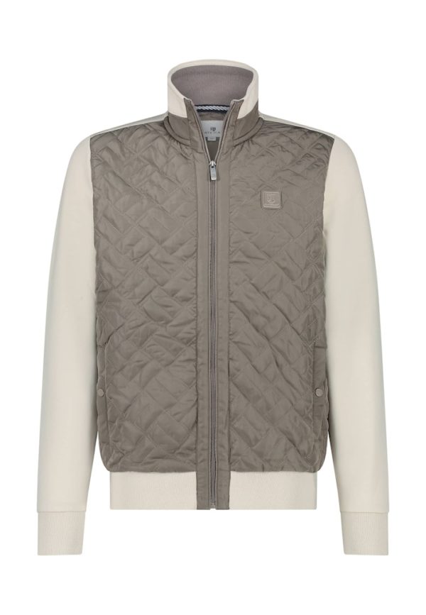 STATE OF ART VEST, SWEATER CARDIGAN PLAIN