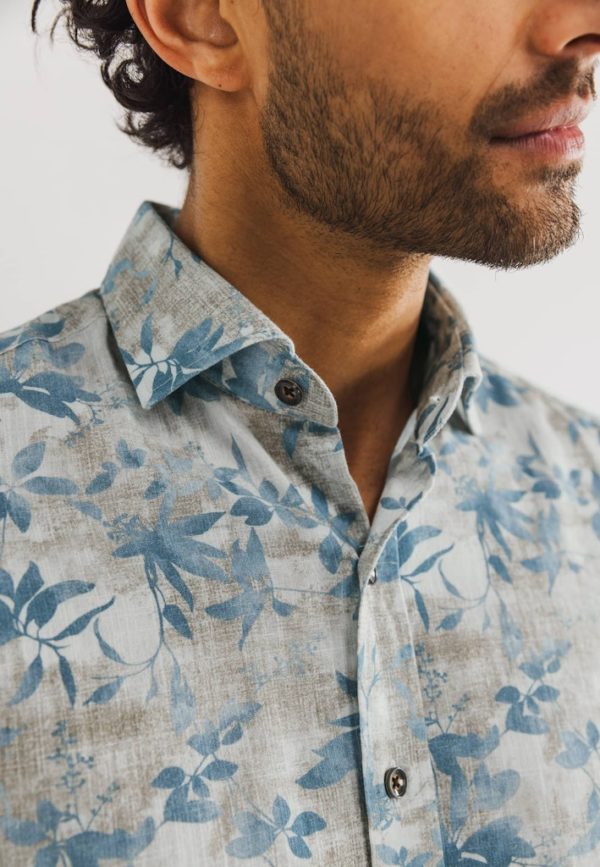 STATE OF ART SHIRT, LONGSLEEVE PRINT STRUCTURE - Afbeelding 4