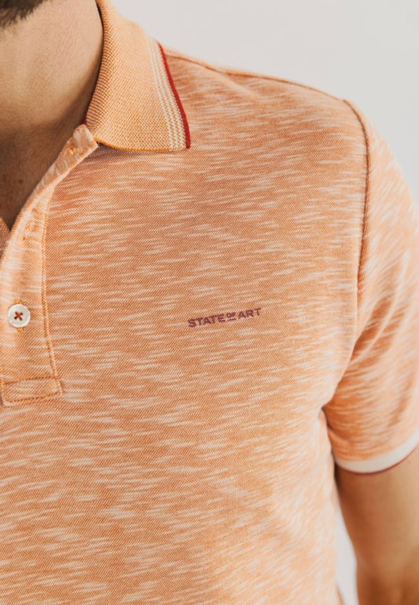 STATE OF ART POLO, PIQUE SS - Afbeelding 6