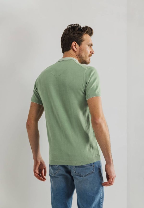 STATE OF ART POLO, KNITTED SS - Afbeelding 3