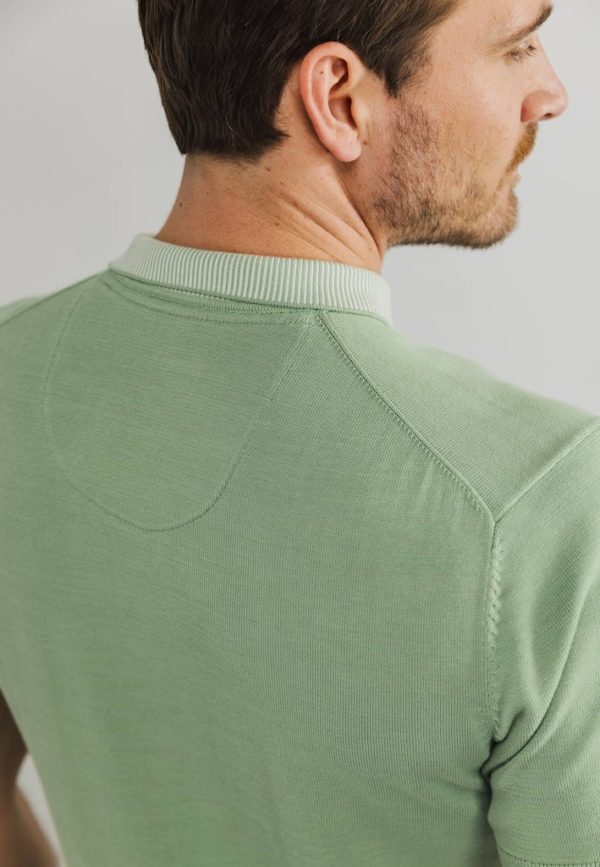 STATE OF ART POLO, KNITTED SS - Afbeelding 4