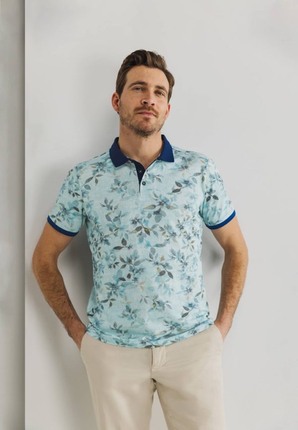 STATE OF ART POLO, SHIRT PIQUE SS