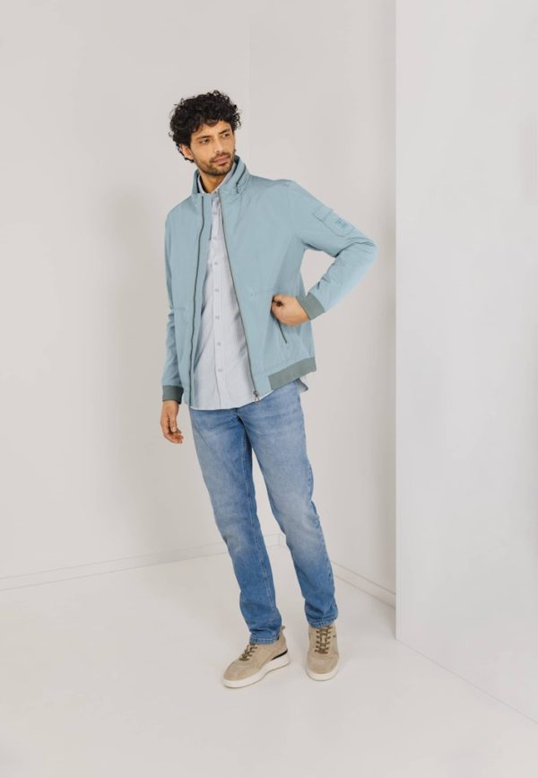 STATE OF ART JACK, BLUE JACKET PLAIN - Afbeelding 2