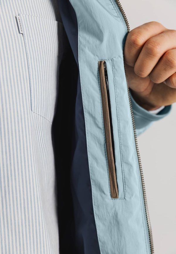 STATE OF ART JACK, BLUE JACKET PLAIN - Afbeelding 4