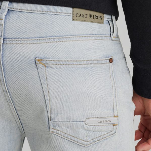 CAST IRON JEANS, FALTURE RELAXED FIT - Afbeelding 7