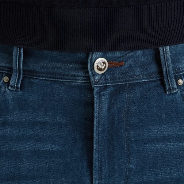 VANGUARD JEANS, V7 RIDER WHALE BLUE WASH - Afbeelding 7