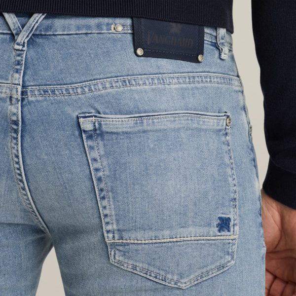 VANGUARD JEANS, V12 RIDER NEW BLUE LIGHT - Afbeelding 6