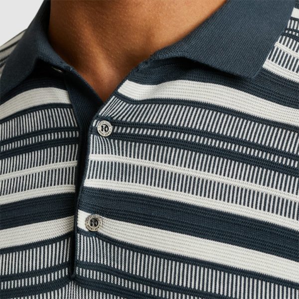 CAST IRON POLO, SHORT SLEEVE COTTON MODAL - Afbeelding 4