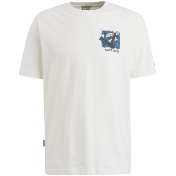CAST IRON T-SHIRT, HEAVY JERSEY PEACHED - Afbeelding 7