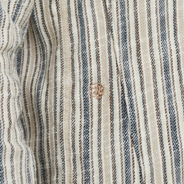 CAST IRON SHIRT, SLUB TWILL STRIPE - Afbeelding 4