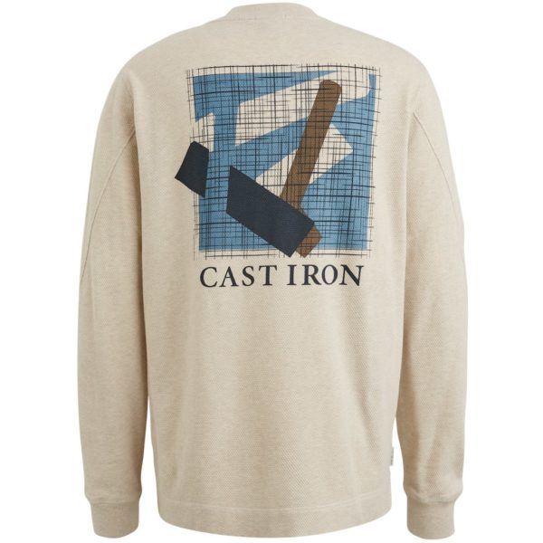 CAST IRON LONGSLEEVE, REGULAR FIT POPCORN BACK ART - Afbeelding 7