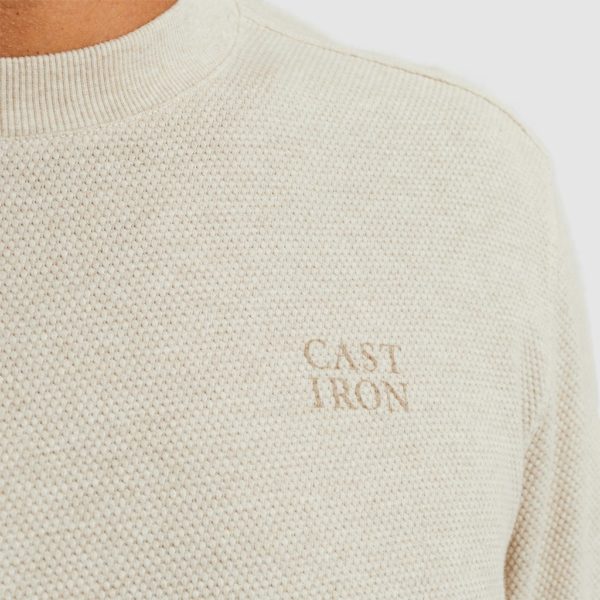 CAST IRON LONGSLEEVE, REGULAR FIT POPCORN BACK ART - Afbeelding 4
