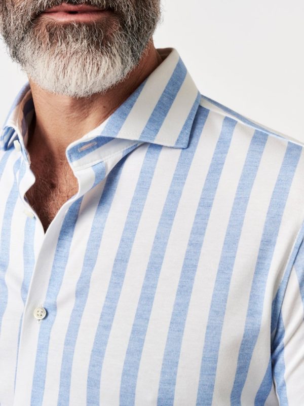 DESOTO Luxury SHIRTS, STRIPED JERSEY - Afbeelding 4