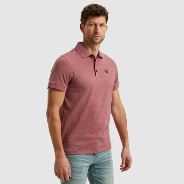 PME-Legend POLO, JACQUARD JERSEY