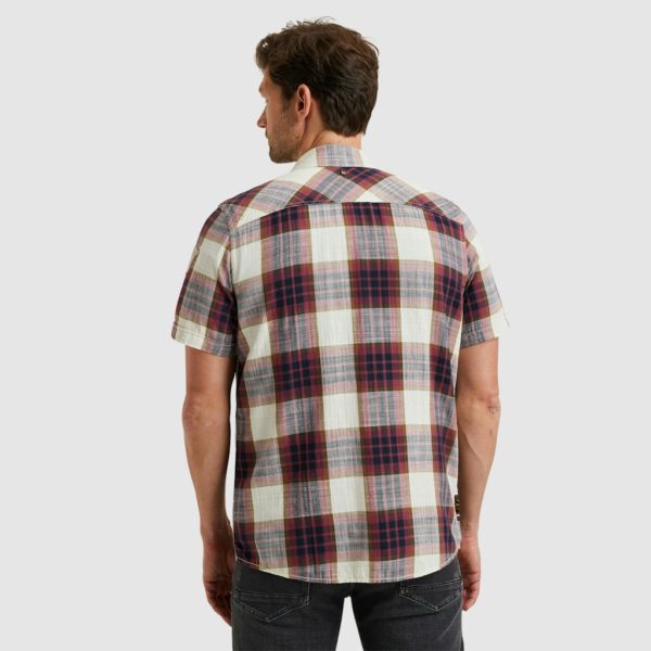 PME-Legend SHIRT, CTN SLUB HERRINGBONE CHECK ESBEN - Afbeelding 3