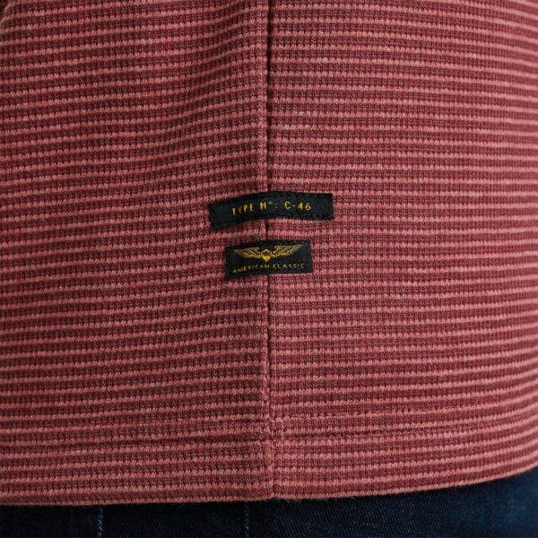 PME-Legend T-SHIRT, TEXTURE STRIPE JERSEY - Afbeelding 5