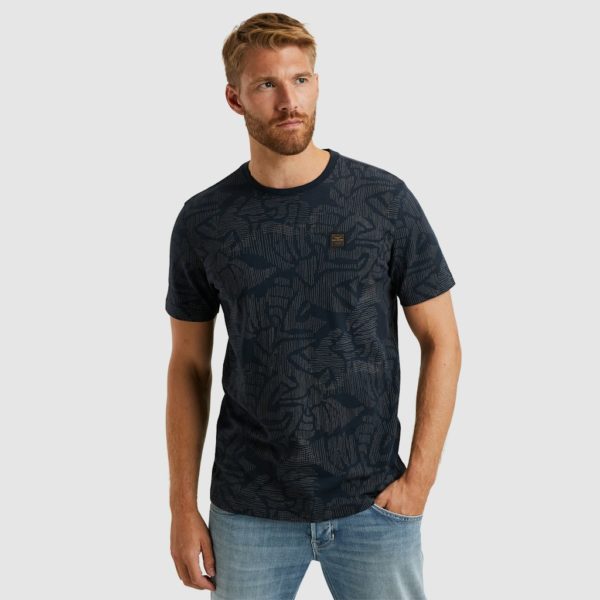PME-Legend T-SHIRT, SLUB JERSEY AOP