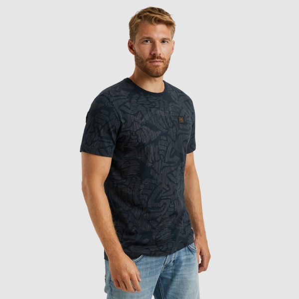 PME-Legend T-SHIRT, SLUB JERSEY AOP - Afbeelding 2