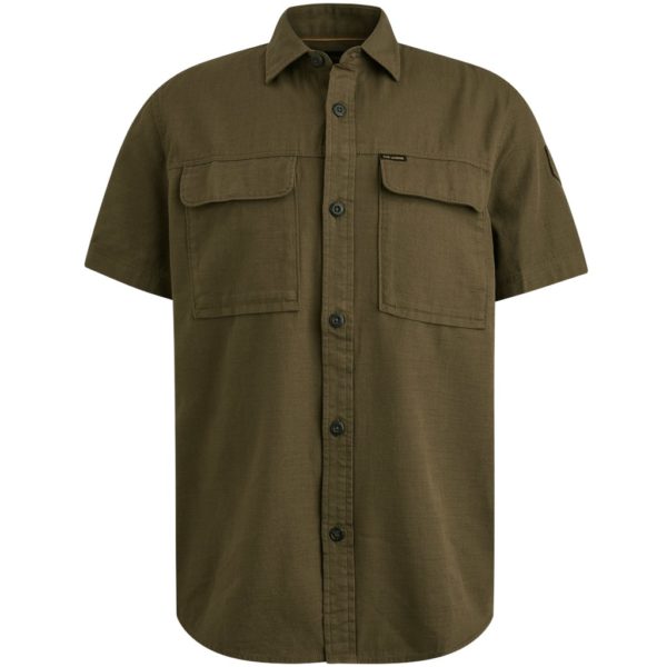 PME-Legend SHIRT, CTN SLUB CARGO BRNT - Afbeelding 8