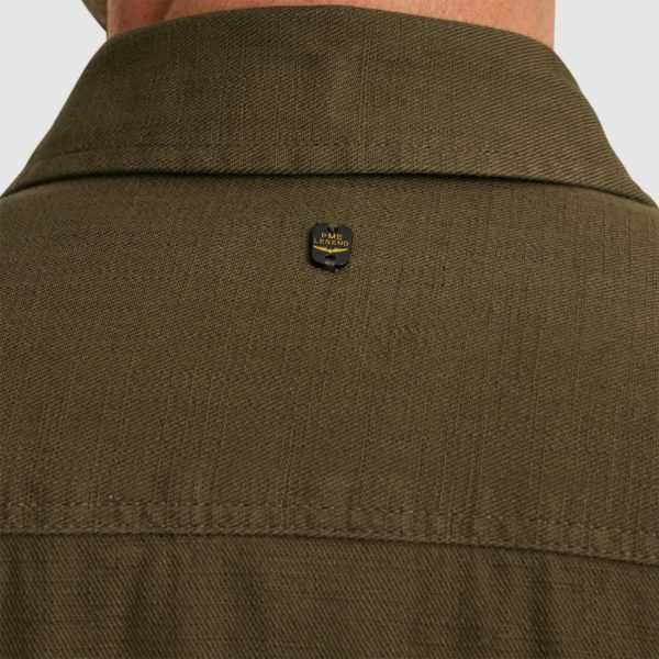 PME-Legend SHIRT, CTN SLUB CARGO BRNT - Afbeelding 7