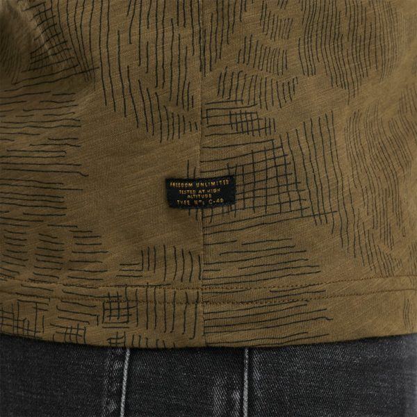 PME-Legend T-SHIRT, SLUB JERSEY AOP - Afbeelding 5