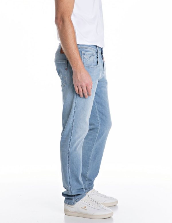 REPLAY JEANS, SLIM FIT HYPERFLEX ANBASS - Afbeelding 2