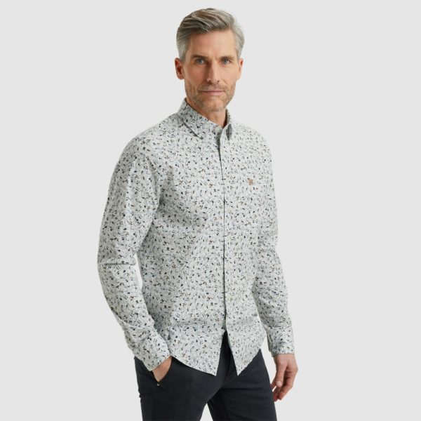 VANGUARD SHIRT, PRINT FLOWERS AND LEAVES