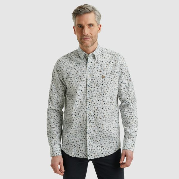 VANGUARD SHIRT, PRINT FLOWERS AND LEAVES - Afbeelding 2