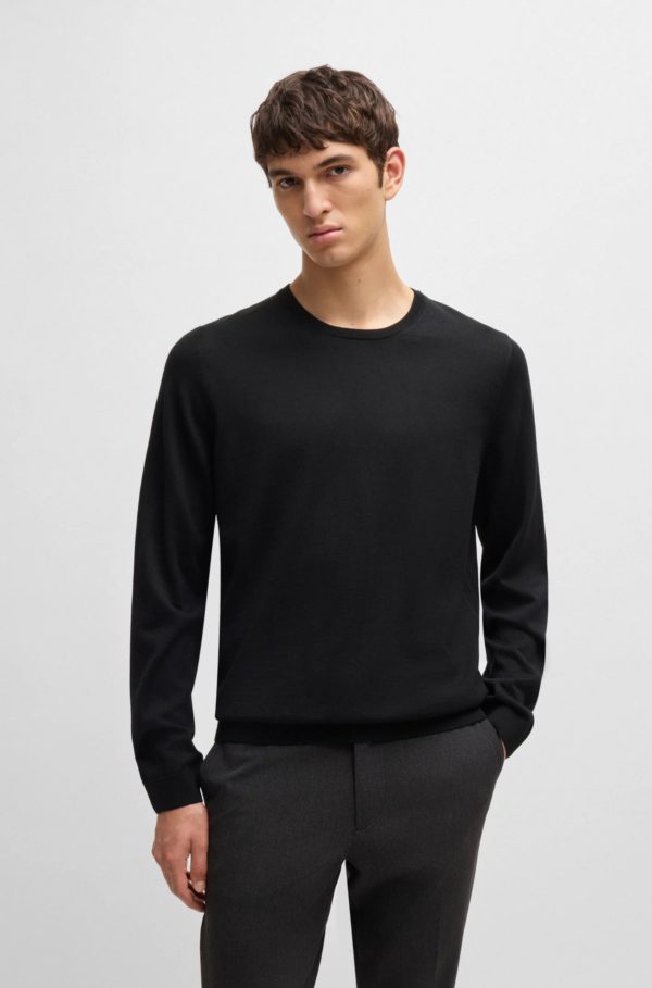 HUGO BOSS BLACK PULLOVER, LENO-P