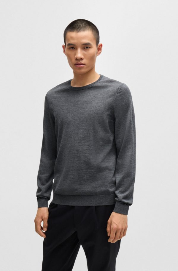 HUGO BOSS BLACK PULLOVER, LENO-P