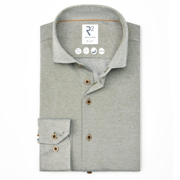 R2 AMSTERDAM SHIRT, DRESSED LINEN