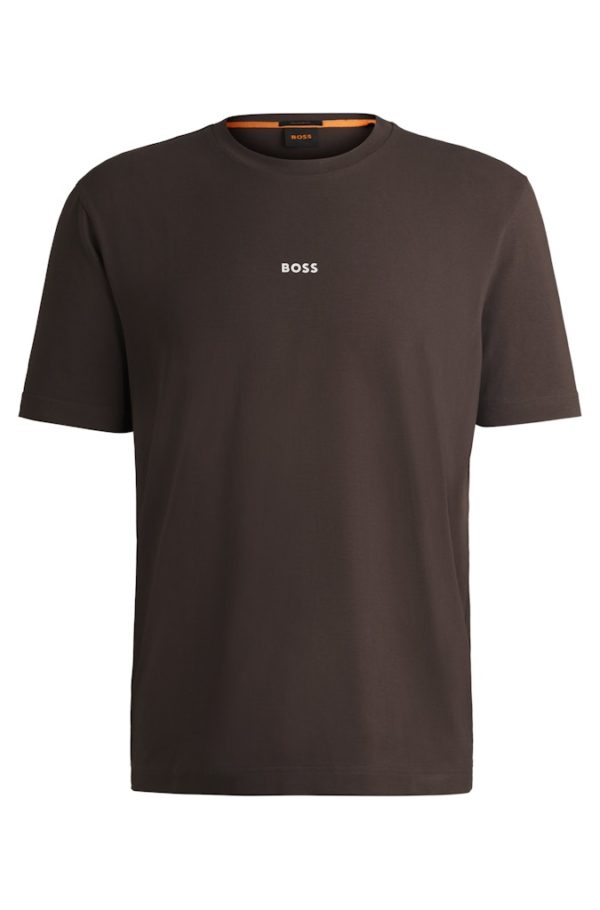 HUGO BOSS ORANGE T-SHIRT, TCHUP