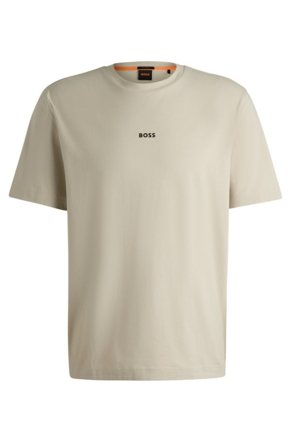 HUGO BOSS ORANGE T-SHIRT, TCHUP