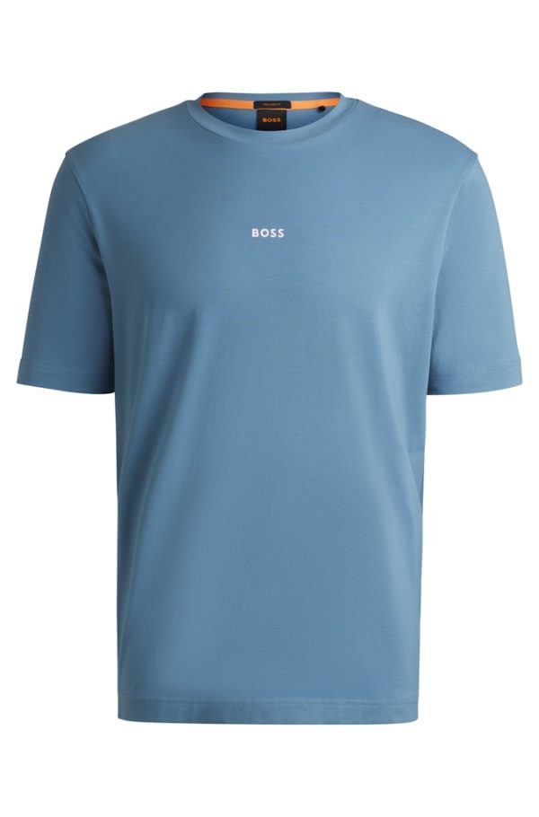 HUGO BOSS ORANGE T-SHIRT, TCHUP