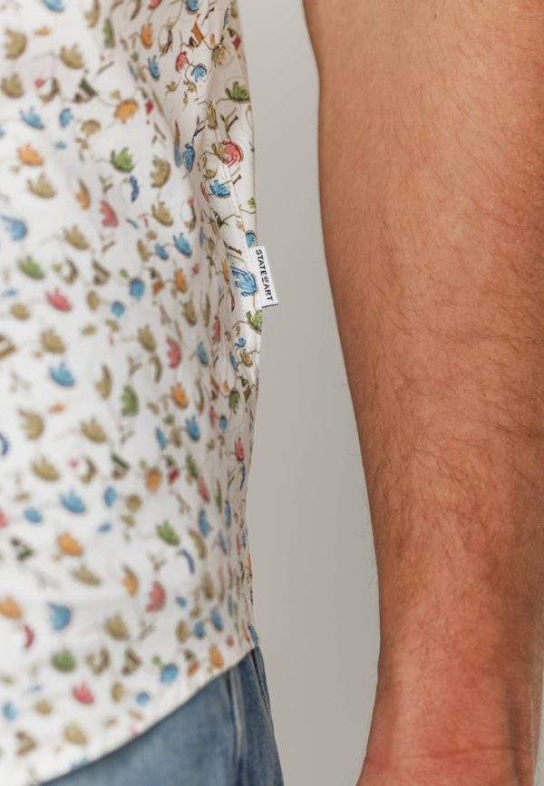 STATE OF ART SHIRT, SS PRINTED TWILL - Afbeelding 5