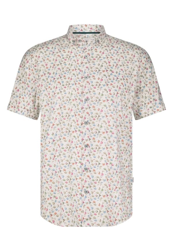 STATE OF ART SHIRT, SS PRINTED TWILL