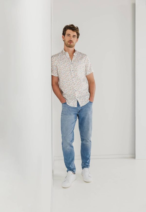 STATE OF ART SHIRT, SS PRINTED TWILL - Afbeelding 7