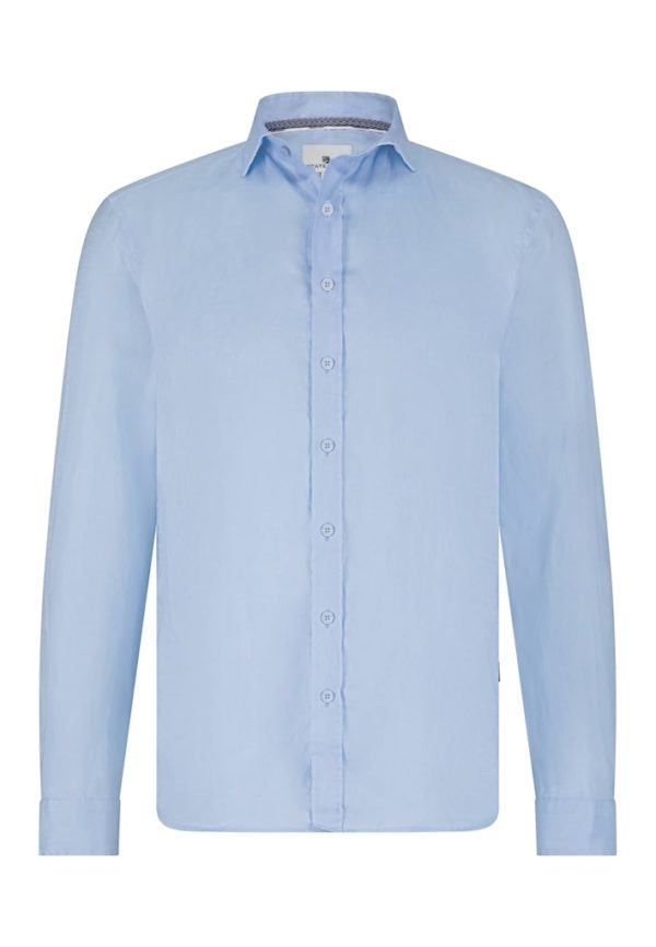 STATE OF ART SHIRT, LS PLAIN LINEN