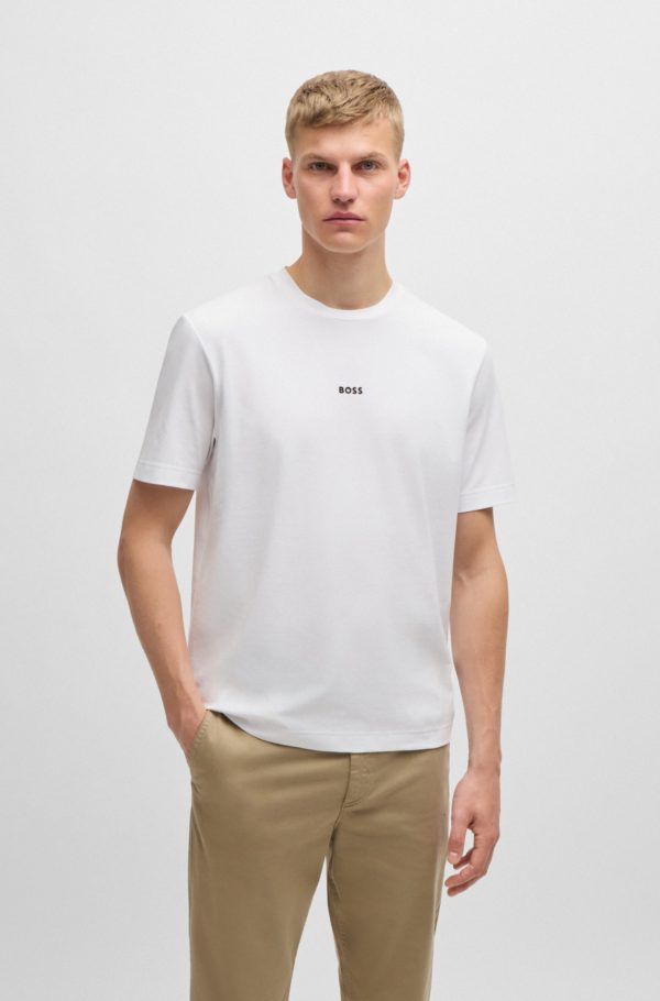 HUGO BOSS ORANGE T-SHIRT, TCHUP
