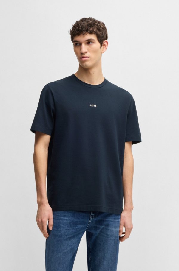 HUGO BOSS ORANGE T-SHIRT, TCHUP