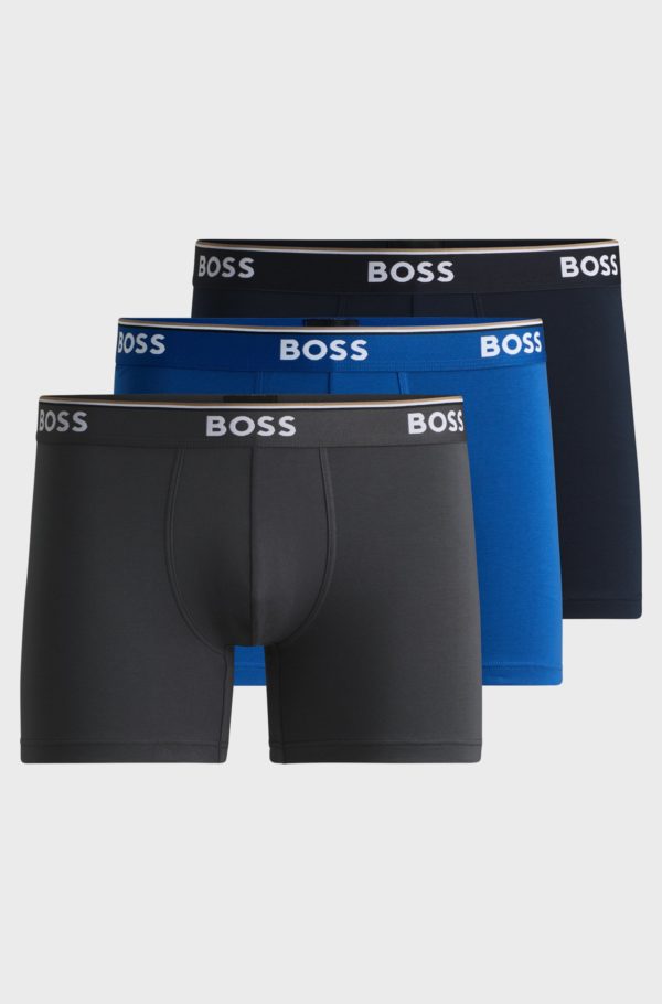 HUGO BOSS BLACK SHORTS, BOXER 3-PACK