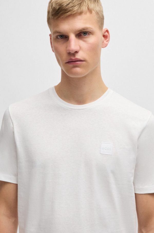 HUGO BOSS ORANGE T-SHIRT, TALES LOGOPATCH - Afbeelding 2