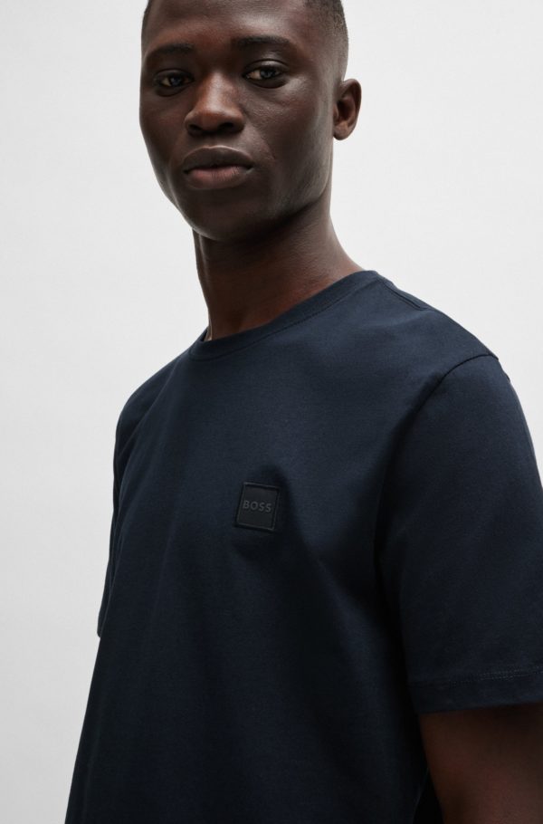 HUGO BOSS ORANGE T-SHIRT, TALES LOGOPATCH - Afbeelding 2