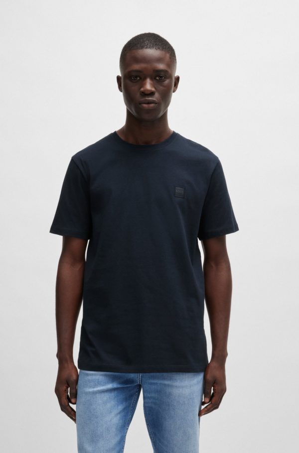 HUGO BOSS ORANGE T-SHIRT, TALES LOGOPATCH