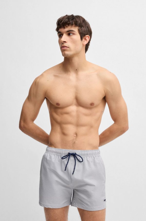 HUGO BOSS BLACK SWIMSHORT, VELVETFISH