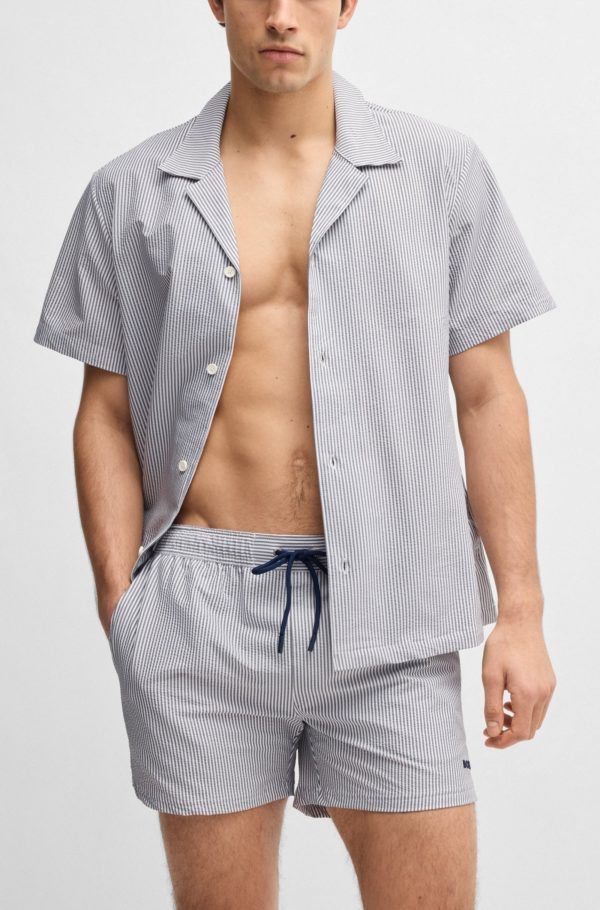HUGO BOSS BLACK SWIMSHORT, VELVETFISH - Afbeelding 3