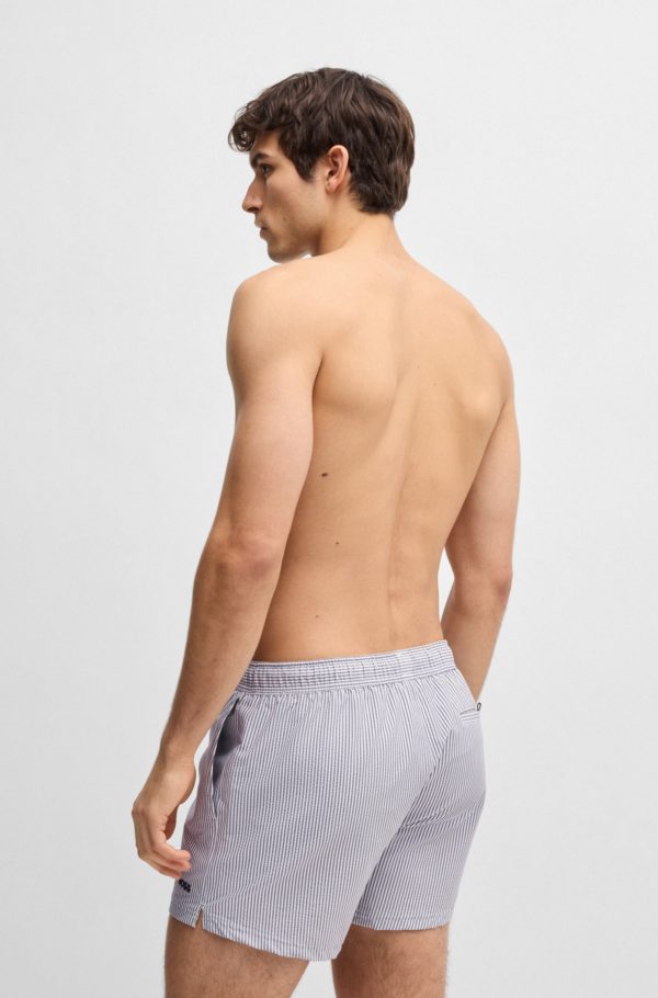 HUGO BOSS BLACK SWIMSHORT, VELVETFISH - Afbeelding 4